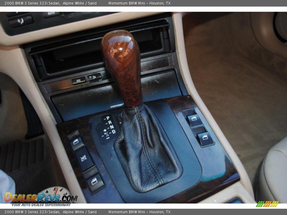 2000 BMW 3 Series 323i Sedan Alpine White / Sand Photo #15