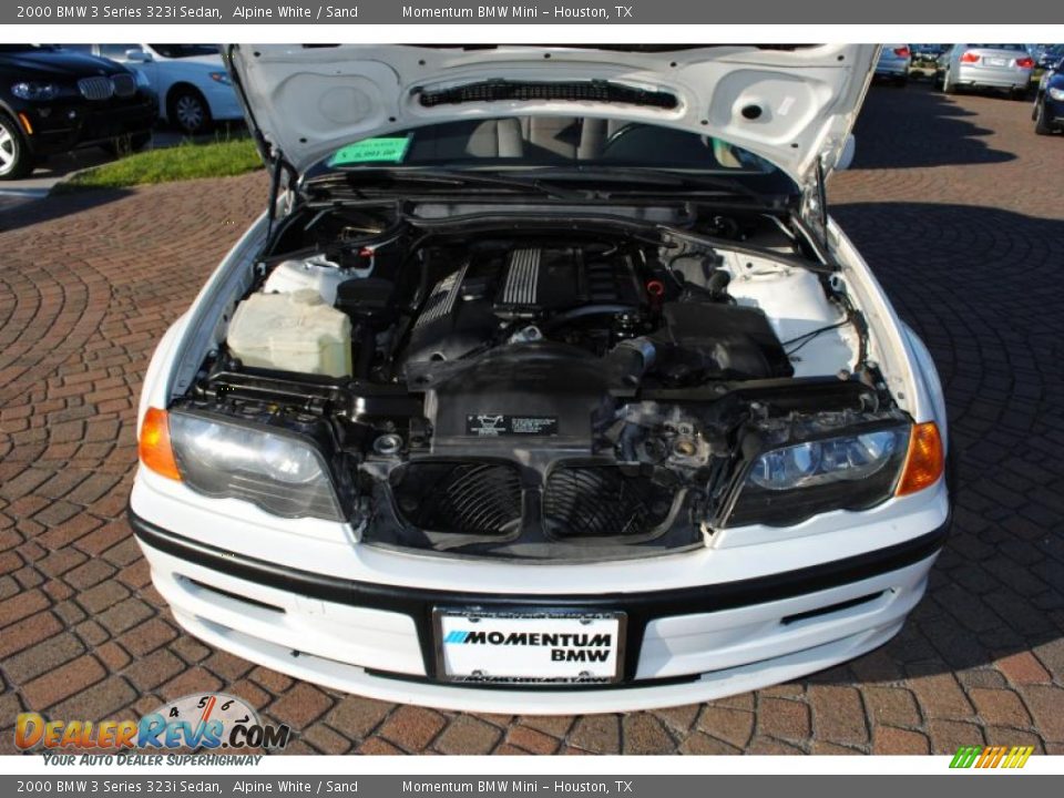 2000 BMW 3 Series 323i Sedan Alpine White / Sand Photo #19