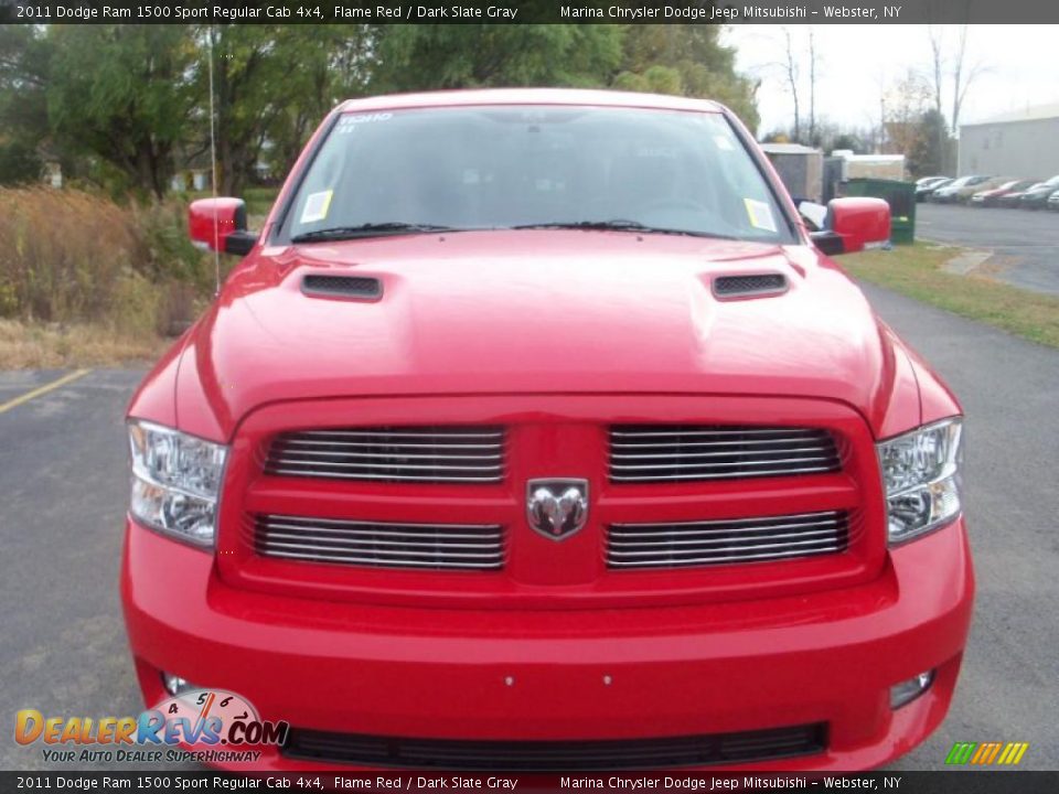 Flame Red 2011 Dodge Ram 1500 Sport Regular Cab 4x4 Photo #16