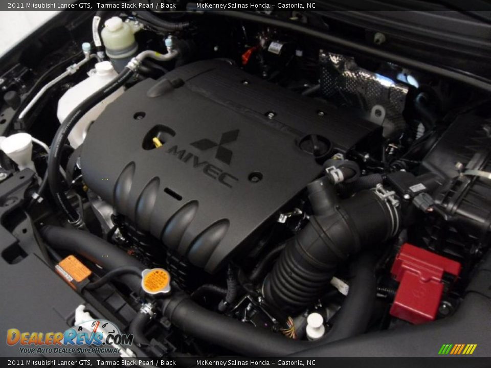 2011 Mitsubishi Lancer GTS 2.4 Liter DOHC 16-Valve MIVEC 4 Cylinder Engine Photo #30