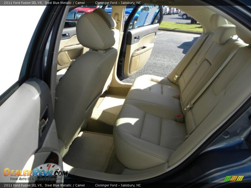 Camel Interior - 2011 Ford Fusion SEL V6 Photo #10