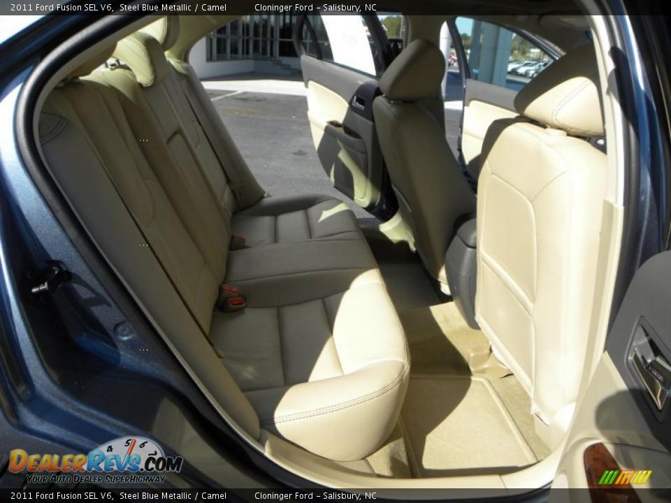 Camel Interior - 2011 Ford Fusion SEL V6 Photo #11
