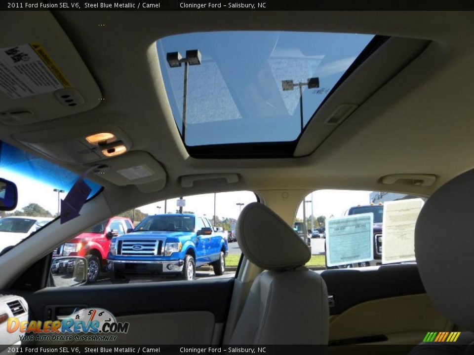 Sunroof of 2011 Ford Fusion SEL V6 Photo #17