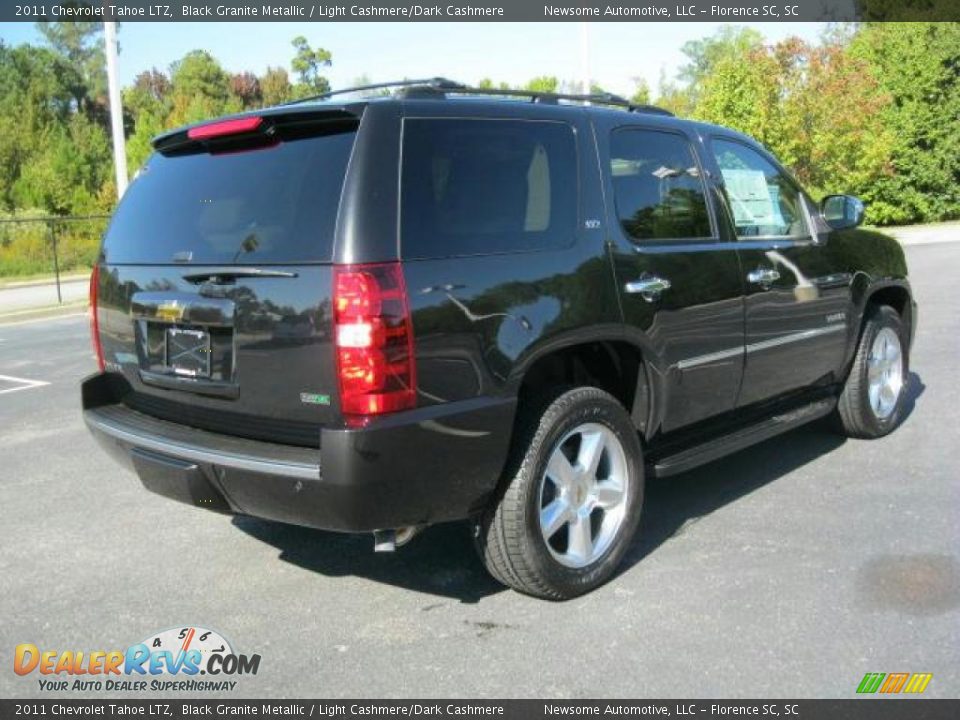 2011 Chevrolet Tahoe LTZ Black Granite Metallic / Light Cashmere/Dark Cashmere Photo #2