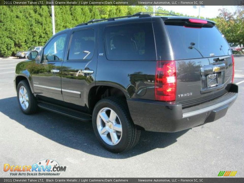 2011 Chevrolet Tahoe LTZ Black Granite Metallic / Light Cashmere/Dark Cashmere Photo #3