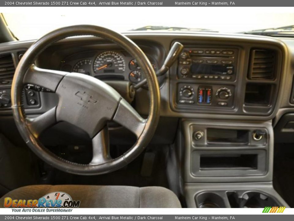 2004 Chevrolet Silverado 1500 Z71 Crew Cab 4x4 Arrival Blue Metallic / Dark Charcoal Photo #5