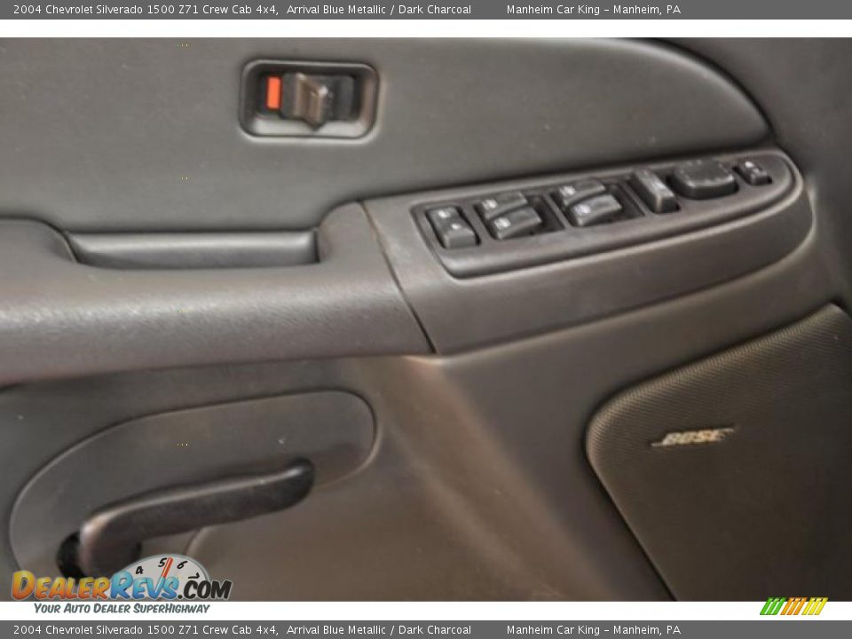 2004 Chevrolet Silverado 1500 Z71 Crew Cab 4x4 Arrival Blue Metallic / Dark Charcoal Photo #8