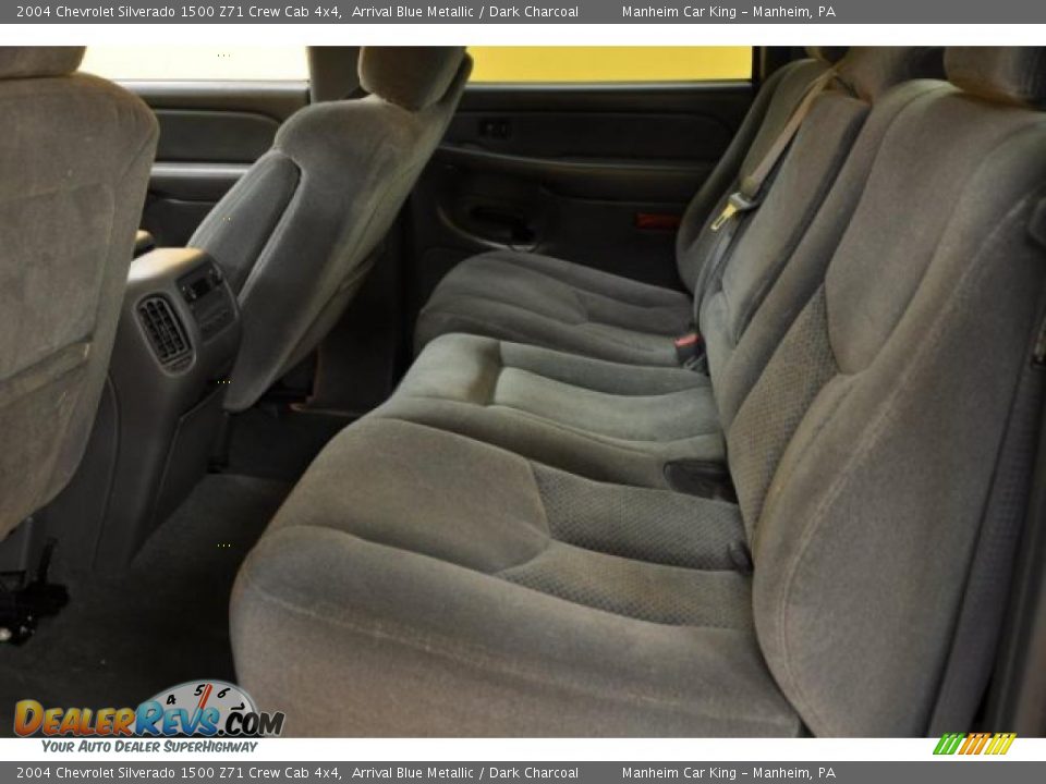 2004 Chevrolet Silverado 1500 Z71 Crew Cab 4x4 Arrival Blue Metallic / Dark Charcoal Photo #10