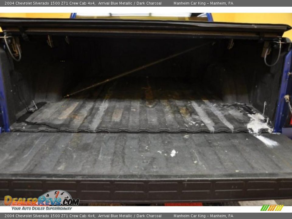 2004 Chevrolet Silverado 1500 Z71 Crew Cab 4x4 Arrival Blue Metallic / Dark Charcoal Photo #11