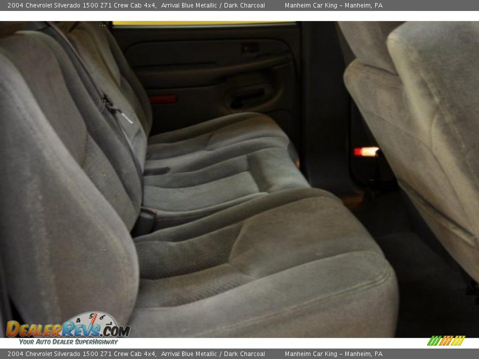 2004 Chevrolet Silverado 1500 Z71 Crew Cab 4x4 Arrival Blue Metallic / Dark Charcoal Photo #12