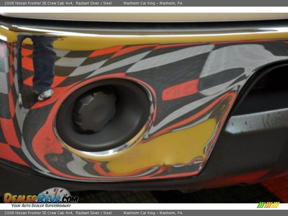 2008 Nissan Frontier SE Crew Cab 4x4 Radiant Silver / Steel Photo #17