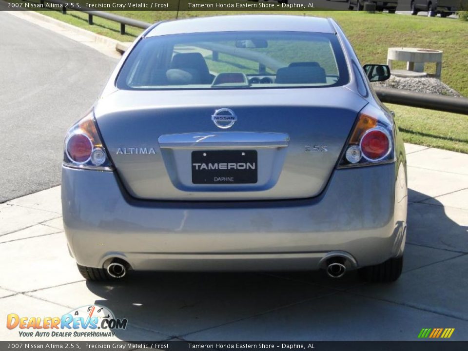 2007 Nissan Altima 2.5 S Precision Gray Metallic / Frost Photo #6