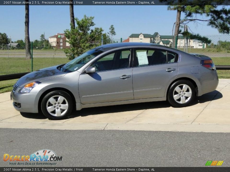 2007 Nissan Altima 2.5 S Precision Gray Metallic / Frost Photo #9