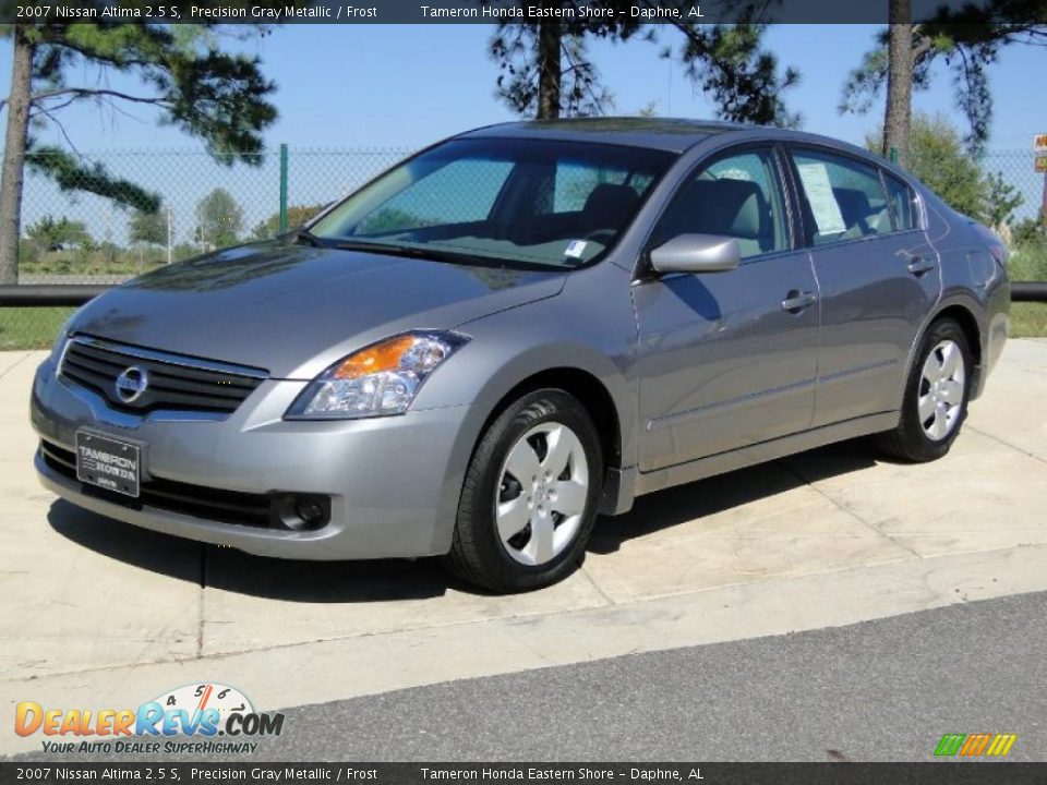 2007 Nissan Altima 2.5 S Precision Gray Metallic / Frost Photo #11