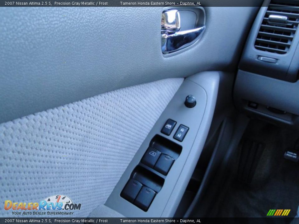 2007 Nissan Altima 2.5 S Precision Gray Metallic / Frost Photo #16