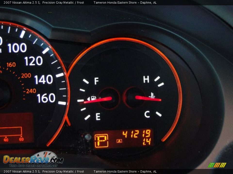 2007 Nissan Altima 2.5 S Precision Gray Metallic / Frost Photo #19