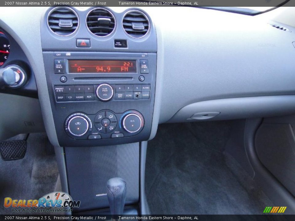 2007 Nissan Altima 2.5 S Precision Gray Metallic / Frost Photo #21