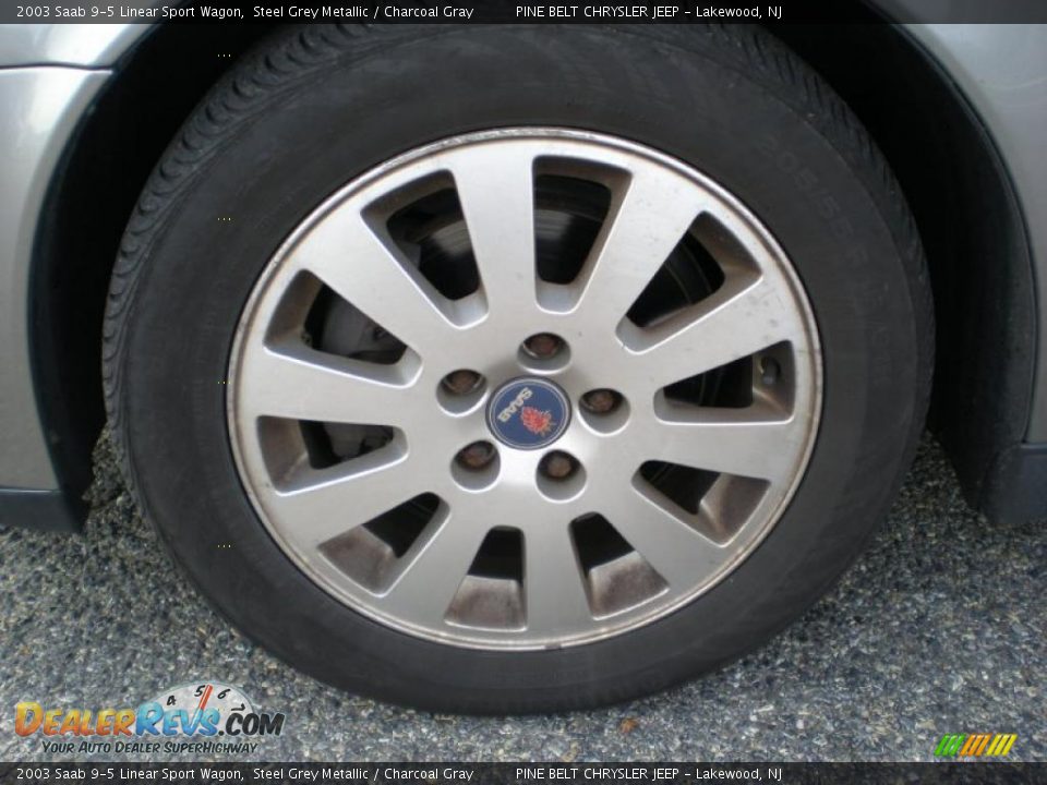 2003 Saab 9-5 Linear Sport Wagon Wheel Photo #3