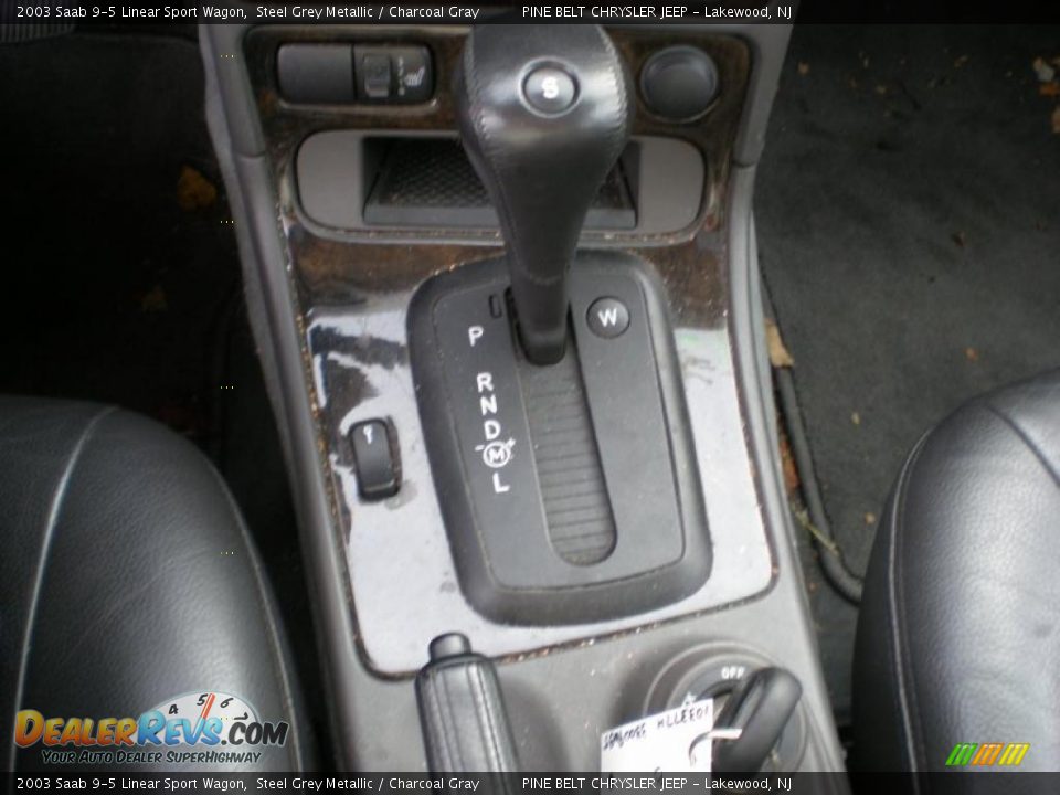 2003 Saab 9-5 Linear Sport Wagon Shifter Photo #14