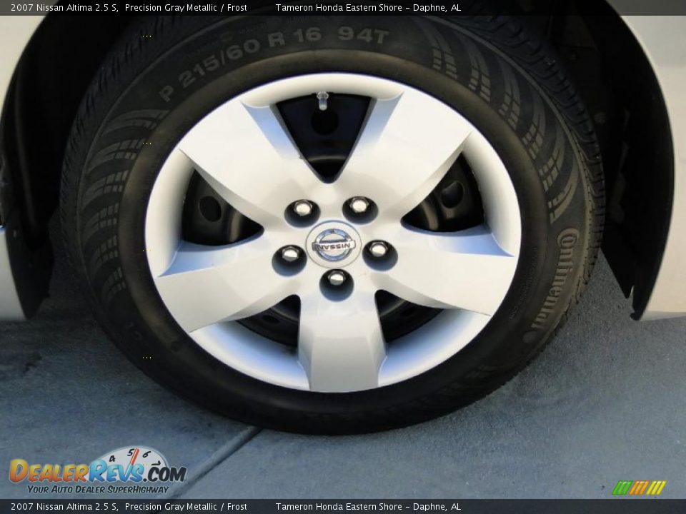 2007 Nissan Altima 2.5 S Precision Gray Metallic / Frost Photo #35