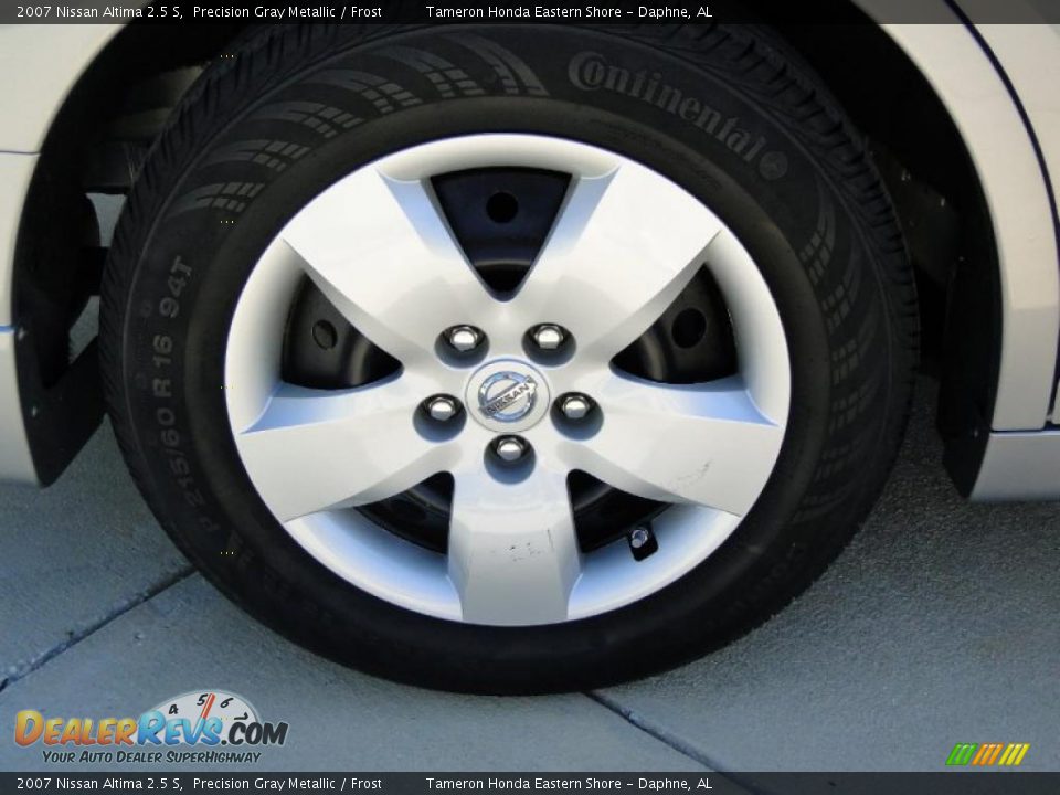 2007 Nissan Altima 2.5 S Precision Gray Metallic / Frost Photo #36