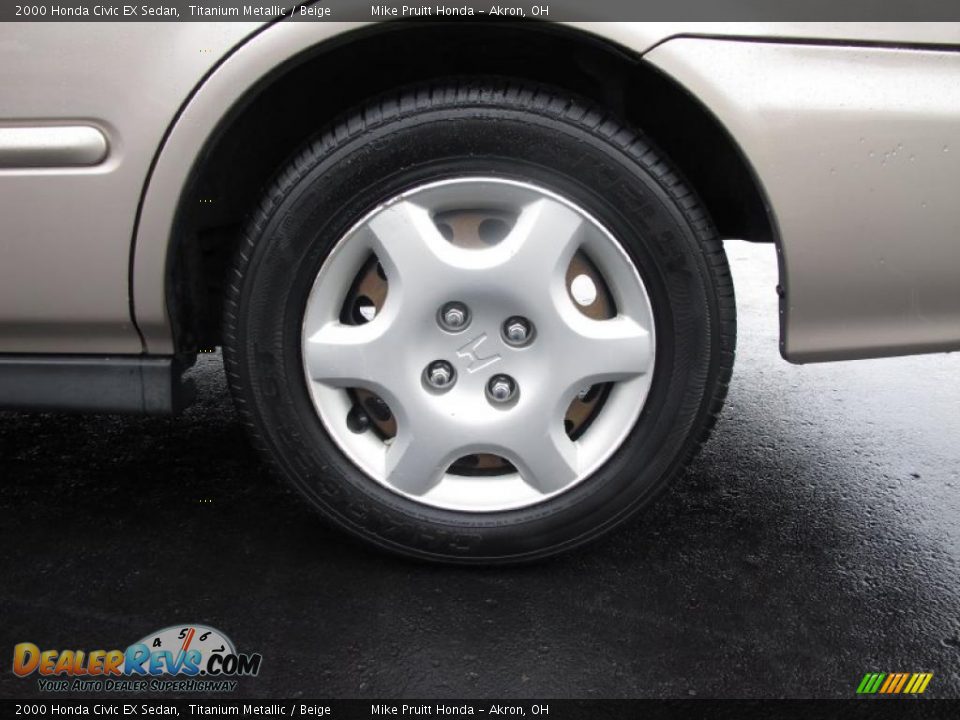 2000 Honda Civic EX Sedan Wheel Photo #25