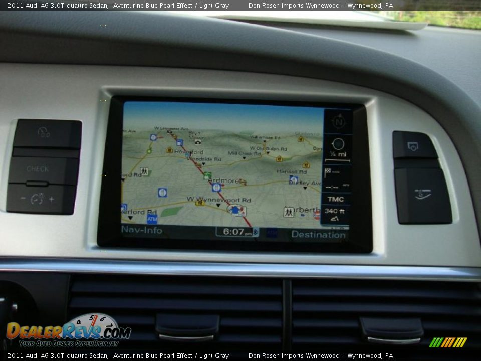 Navigation of 2011 Audi A6 3.0T quattro Sedan Photo #32