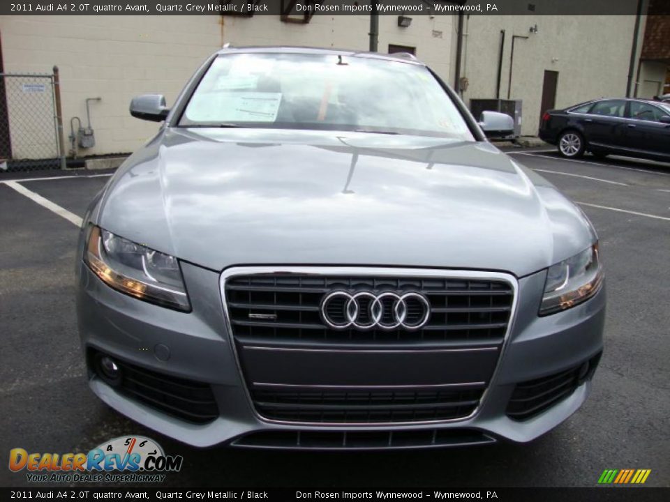 2011 Audi A4 2.0T quattro Avant Quartz Grey Metallic / Black Photo #3