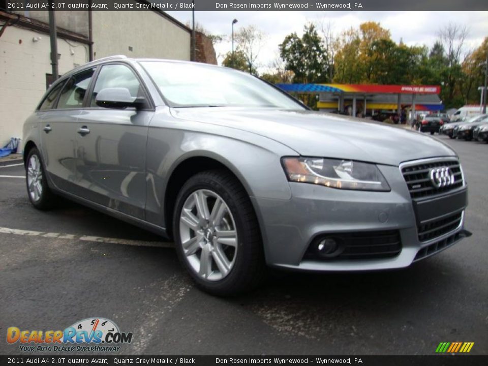 2011 Audi A4 2.0T quattro Avant Quartz Grey Metallic / Black Photo #5