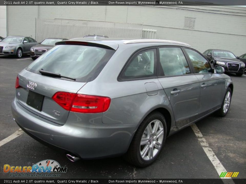 2011 Audi A4 2.0T quattro Avant Quartz Grey Metallic / Black Photo #8