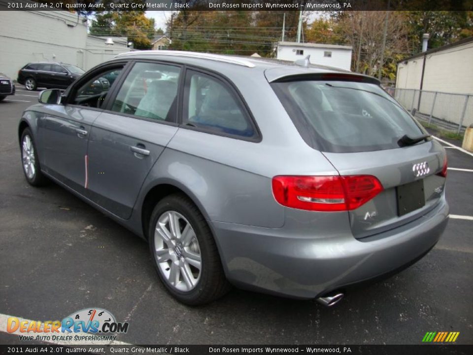 2011 Audi A4 2.0T quattro Avant Quartz Grey Metallic / Black Photo #10