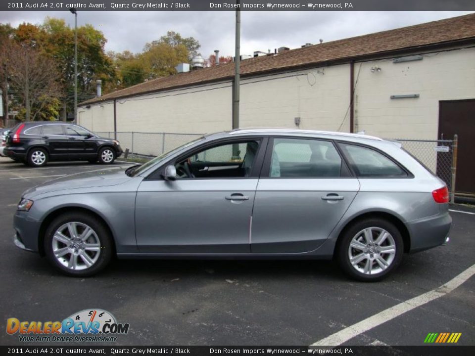 Quartz Grey Metallic 2011 Audi A4 2.0T quattro Avant Photo #11