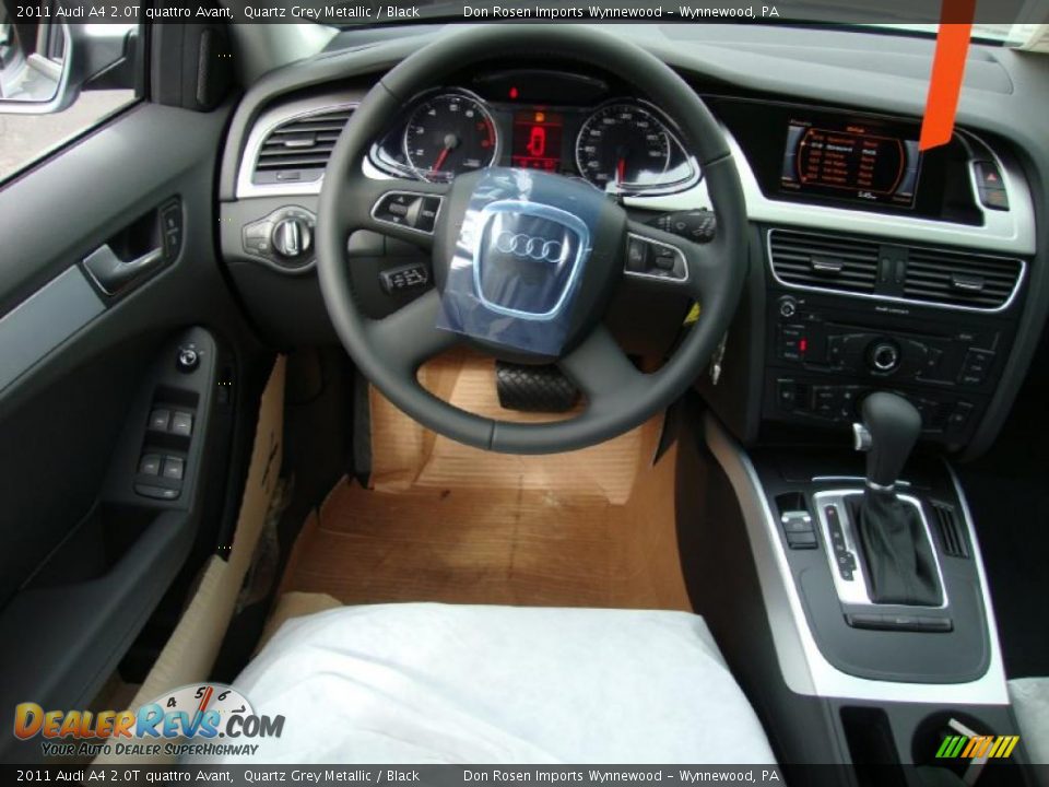 2011 Audi A4 2.0T quattro Avant Steering Wheel Photo #25