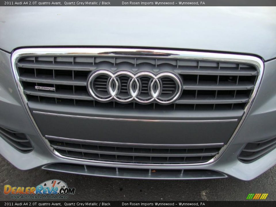 2011 Audi A4 2.0T quattro Avant Quartz Grey Metallic / Black Photo #27