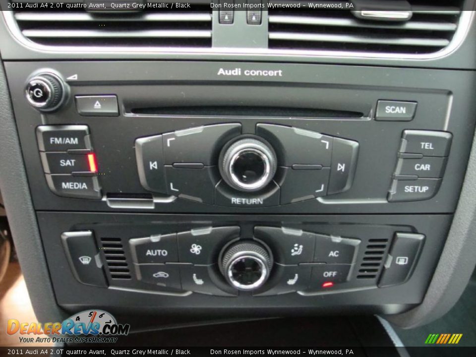 Controls of 2011 Audi A4 2.0T quattro Avant Photo #30