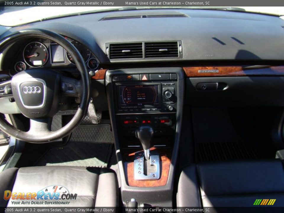 2005 Audi A4 3.2 quattro Sedan Quartz Gray Metallic / Ebony Photo #18