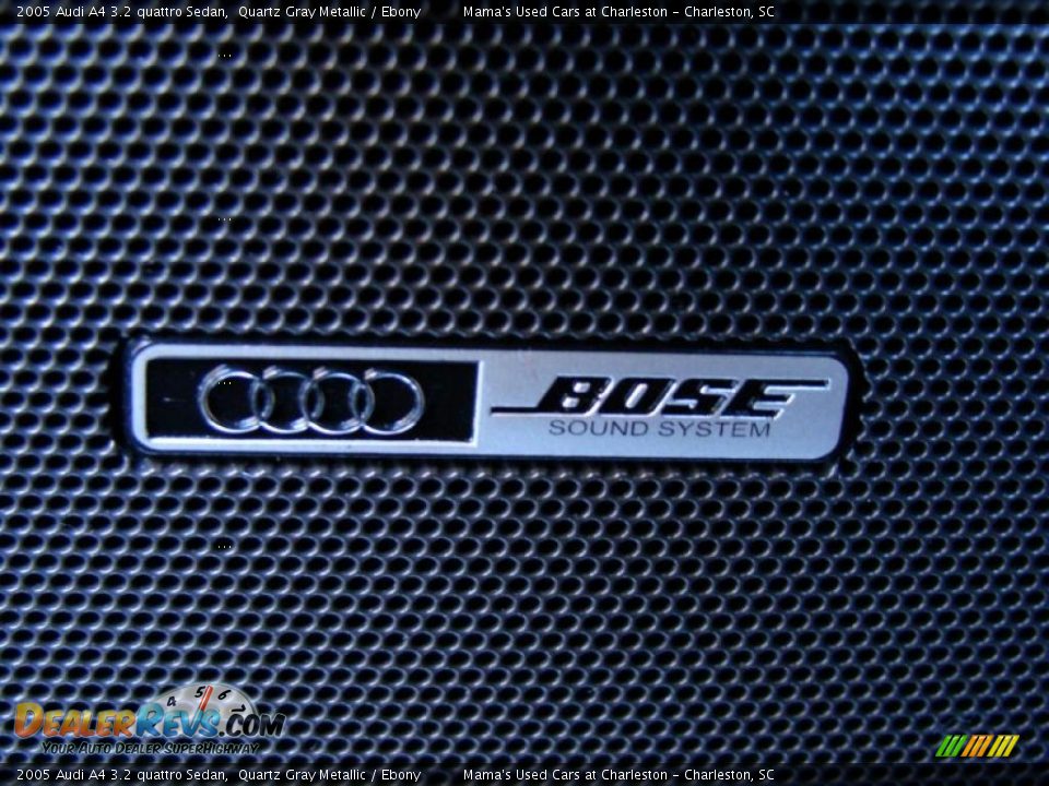 2005 Audi A4 3.2 quattro Sedan Quartz Gray Metallic / Ebony Photo #23