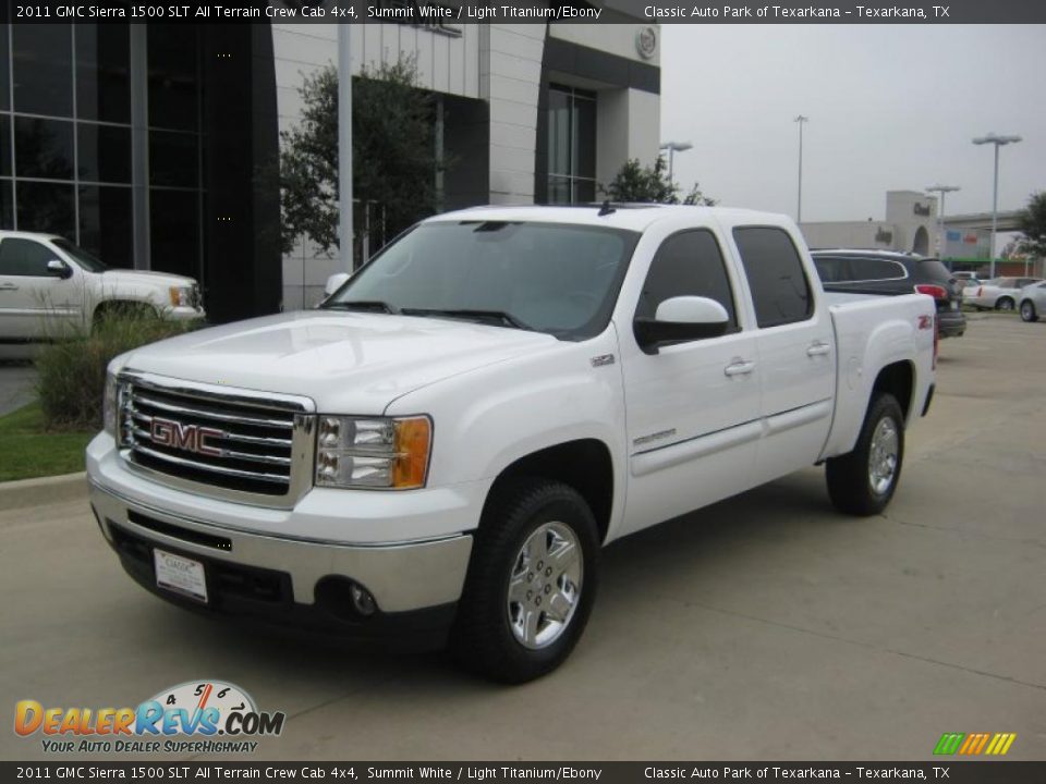 Front 3/4 View of 2011 GMC Sierra 1500 SLT All Terrain Crew Cab 4x4 Photo #1