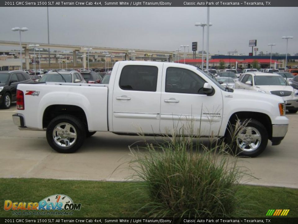 Summit White 2011 GMC Sierra 1500 SLT All Terrain Crew Cab 4x4 Photo #6