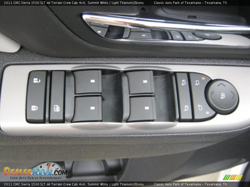 Controls of 2011 GMC Sierra 1500 SLT All Terrain Crew Cab 4x4 Photo #20