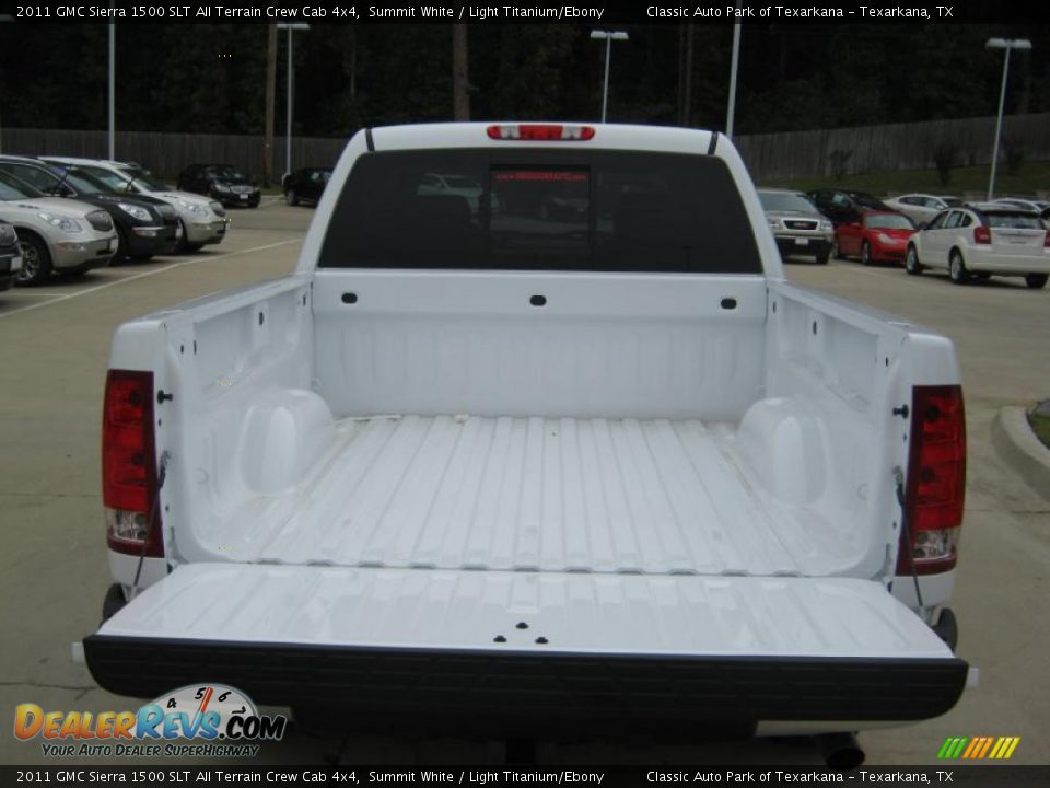 2011 GMC Sierra 1500 SLT All Terrain Crew Cab 4x4 Summit White / Light Titanium/Ebony Photo #24