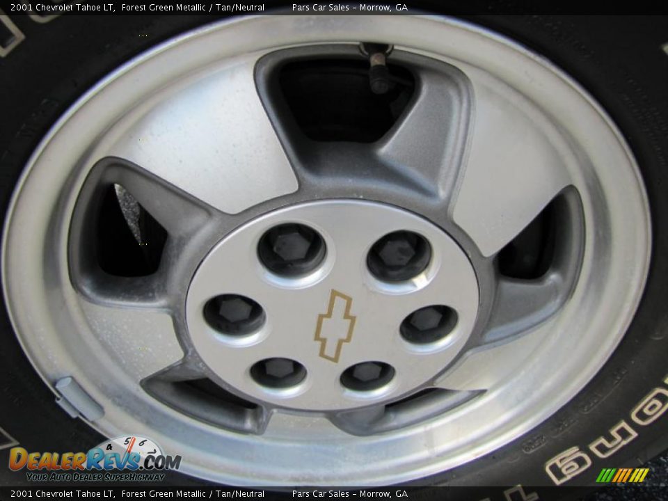 2001 Chevrolet Tahoe LT Wheel Photo #5