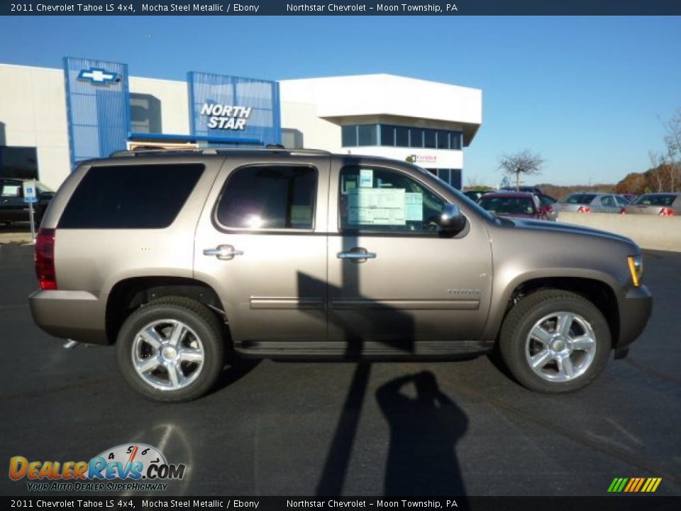 2011 Chevrolet Tahoe LS 4x4 Mocha Steel Metallic / Ebony Photo #11