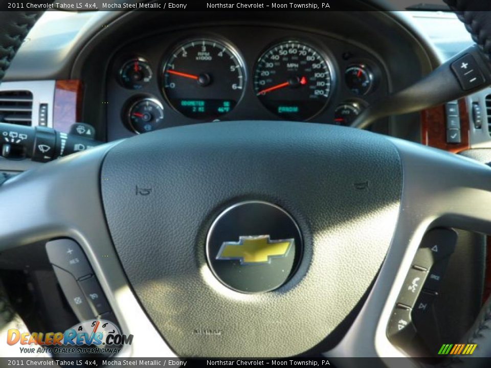 2011 Chevrolet Tahoe LS 4x4 Mocha Steel Metallic / Ebony Photo #19