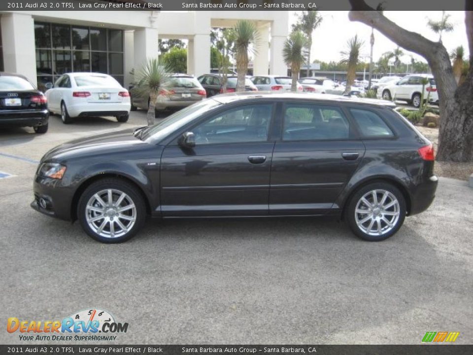 Lava Gray Pearl Effect 2011 Audi A3 2.0 TFSI Photo #2