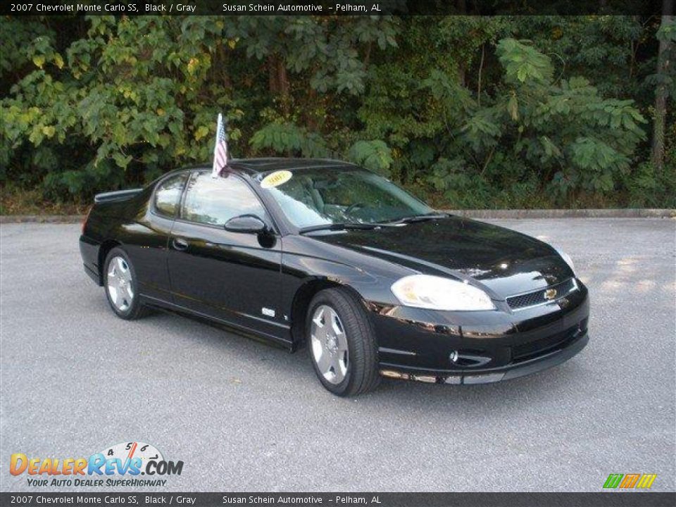 2007 Chevrolet Monte Carlo SS Black / Gray Photo #1