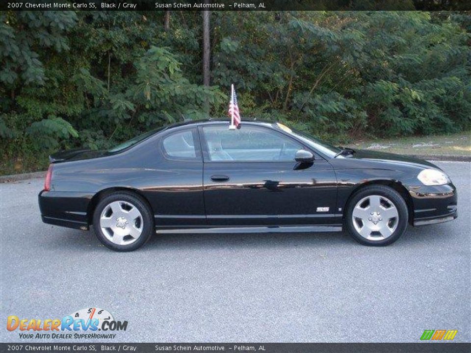 Black 2007 Chevrolet Monte Carlo SS Photo #2