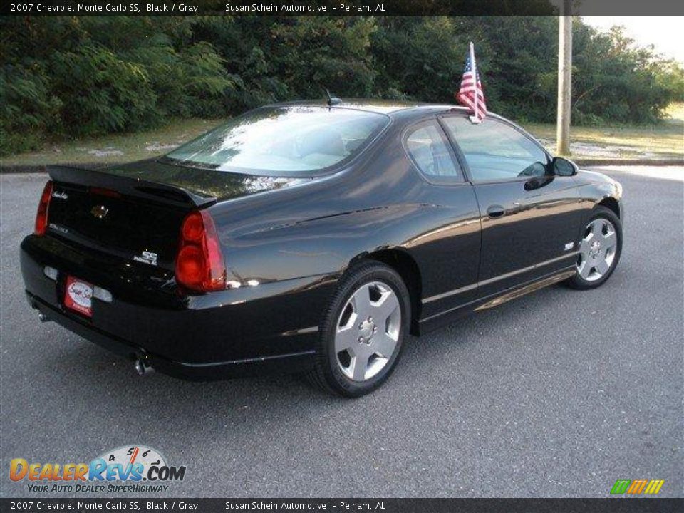 Black 2007 Chevrolet Monte Carlo SS Photo #3