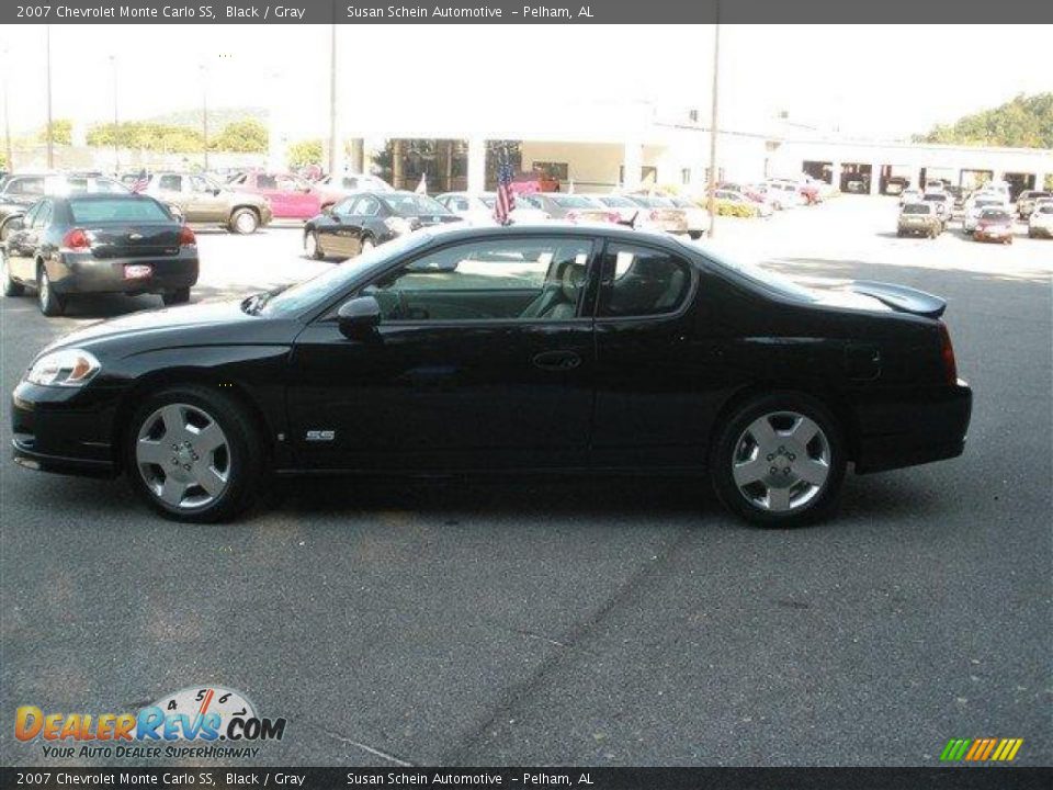 2007 Chevrolet Monte Carlo SS Black / Gray Photo #6