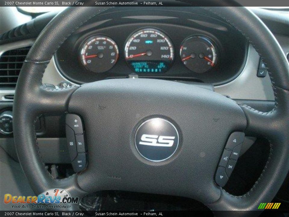 2007 Chevrolet Monte Carlo SS Steering Wheel Photo #17